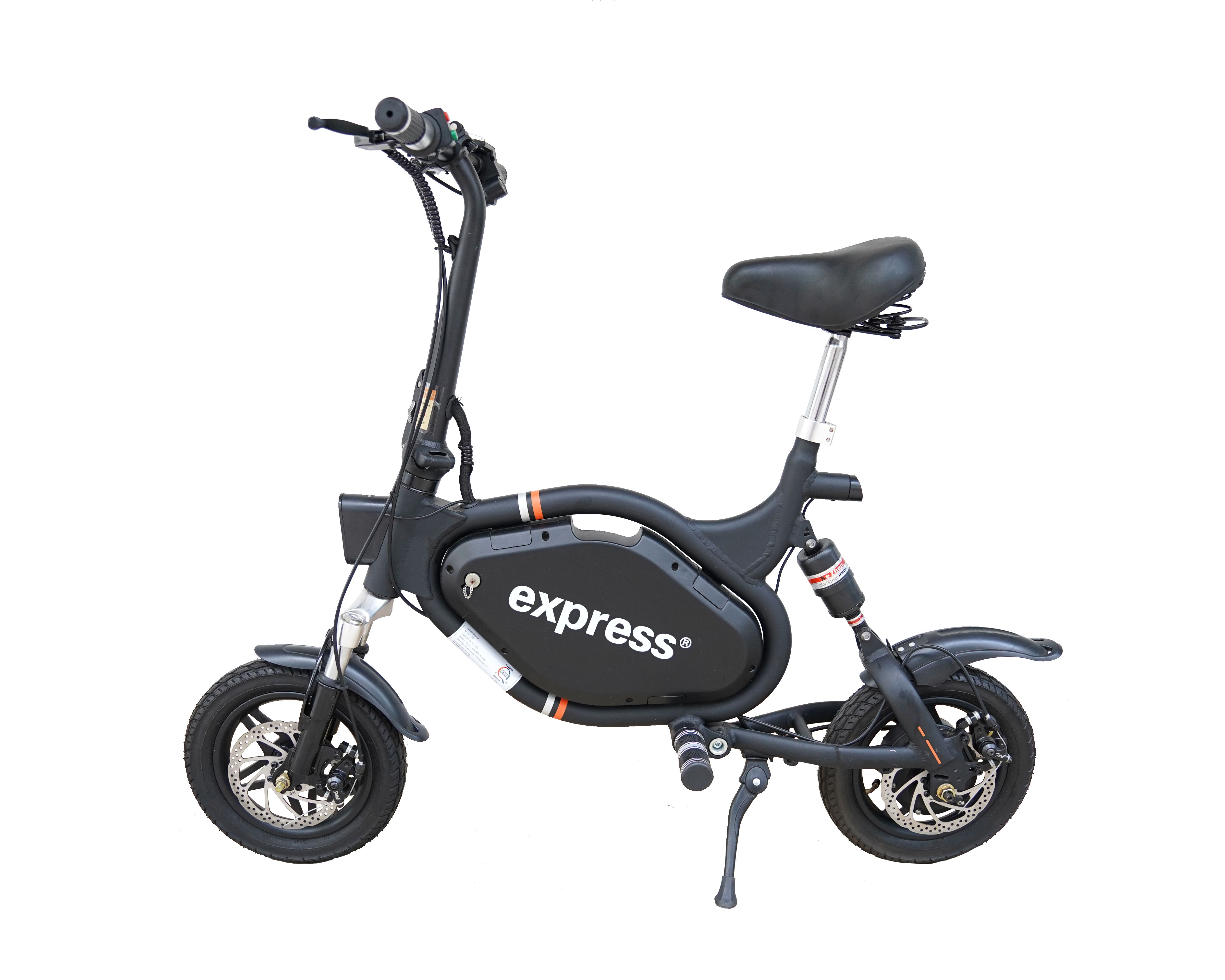48V 10.5Ah  E-Scooter LTA Approved UL2272 AM Express Electric Scooter With Dual Suspension Disc Brakes