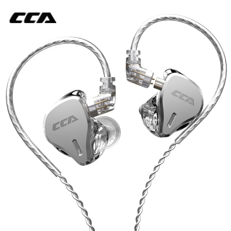 CCA CS16 16BA in Ear Earphones Wired Earphones HIFI Metal DJ Stereo Cancelling DJ Sports Headset CCA CA16 C12 ZAX ASX BA8 ZSX P1