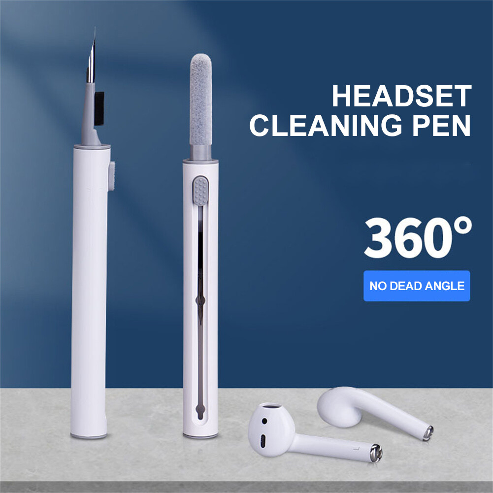 New telescopic headphones cleaning pen cleaning tool cleaning artifact Bluetooth charging box iron powder dust brush [yococo]